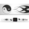 Apple watch řemínek Jin Jang (Rozměr 42/44/45/46/49mm, barva pásku bílá)