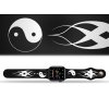 Apple watch řemínek Jin Jang (Rozměr 42/44/45/46/49mm, barva pásku bílá)