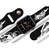 Apple watch řemínek MTB sjezdy (Rozměr 42/44/45/46/49mm, barva pásku bílá)