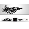 Apple watch řemínek MTB sjezdy (Rozměr 42/44/45/46/49mm, barva pásku bílá)