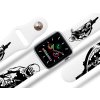 Apple watch řemínek MTB sjezdy (Rozměr 42/44/45/46/49mm, barva pásku bílá)