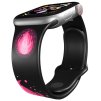 Apple watch řemínek Oheň (Barva Bílá, Rozměr 42/44/45/46/49mm)