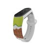 Náhradní náramek Mi band 3/4/5/6/7 Čokoládové boby (Barva Vícebarevná, Pro Přístroj Xiaomi Mi Band 7)