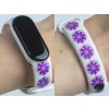 Náhradní náramek Mi band 3/4/5/6/7 Podléška (Barevná varianta Bílá, Pro Přístroj Xiaomi Mi Band 7)
