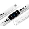 Náhradní náramek Mi band 3/4/5/6/7 Jin Jang (Barevná varianta Bílá, Pro Přístroj Xiaomi Mi Band 7)