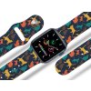 Apple watch řemínek Kočičky (Rozměr 42/44/45/46/49mm, barva pásku bílá)