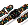 Apple watch řemínek Kočičky (Rozměr 42/44/45/46/49mm, barva pásku bílá)