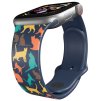 Apple watch řemínek Kočičky (Rozměr 42/44/45/46/49mm, barva pásku bílá)
