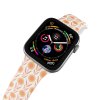 Apple watch řemínek Slunečnice (Barva Bílá, Rozměr 42/44/45/46/49mm)