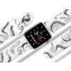 Apple watch řemínek Chobotnice (Barva Bílá, Rozměr 42/44/45/46/49mm)
