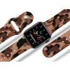 Apple watch řemínek Maskáč hnědý (Barva Bílá, Rozměr 42/44/45/46/49mm)