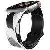 Apple watch řemínek Maskáč šedý (Barva Bílá, Rozměr 42/44/45/46/49mm)
