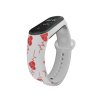 Náhradní náramek Mi band 3/4/5/6/7 EKG puzzle (Barevná varianta Bílá, Pro Přístroj Xiaomi Mi Band 7)