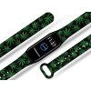 Náhradní náramek Mi band 3/4/5/6/7 Marihuana (Barva Vícebarevná, Pro Přístroj Xiaomi Mi Band 7)