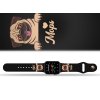 Apple watch řemínek Mopsík (Rozměr 42/44/45/46/49mm)