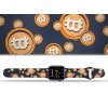 Apple watch řemínek Bitcoin (Barva Bílá, Rozměr 42/44/45/46/49mm)