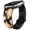 Apple watch řemínek Bitcoin (Barva Bílá, Rozměr 42/44/45/46/49mm)