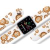 Apple watch řemínek Bitcoin (Barva Bílá, Rozměr 42/44/45/46/49mm)