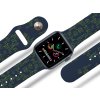 Apple watch řemínek Matrix bitcoin (Barva Modrá, Rozměr 42/44/45/49mm)