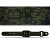 Apple watch řemínek Matrix bitcoin (Barva Modrá, Rozměr 42/44/45/49mm)