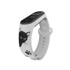 Náhradní náramek Mi band 3/4/5/6/7 Kočičák (Barevná varianta Bílá, Pro Přístroj Xiaomi Mi Band 7)