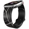 Apple watch řemínek Mnohoúhelníky (Rozměr 42/44/45/46/49mm, barva pásku bílá)