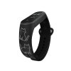 Náhradní náramek Mi band 3/4/5/6/7 Kočičí farma (Barevná varianta Bílá, Pro Přístroj Xiaomi Mi Band 7)