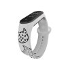 Náhradní náramek Mi band 3/4/5/6/7 Kočičí hlavy (Barevná varianta Bílá, Pro Přístroj Xiaomi Mi Band 7)