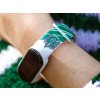 Náhradní náramek Mi band 3/4/5/6/7 Harry Potter - Zmijozel kravata (Barva Vícebarevná, Pro Přístroj Xiaomi Mi Band 7)