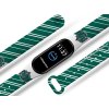 Náhradní náramek Mi band 3/4/5/6/7 Harry Potter - Zmijozel kravata (Barva Vícebarevná, Pro Přístroj Xiaomi Mi Band 7)
