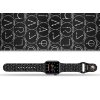 Apple watch řemínek Harry Potter - Kouzelné formule (Rozměr 42/44/45/46/49mm, barva pásku bílá)
