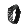 Náhradní náramek Mi band 3/4/5/6/7 Harry Potter - Ikony (Barevná varianta Bílá, Pro Přístroj Xiaomi Mi Band 7)