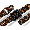 Apple watch řemínek Podzimní lesní zvěř (Barva Bílá, Rozměr 42/44/45/46/49mm)