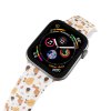 Apple watch řemínek Podzimní lesní zvěř (Barva Bílá, Rozměr 42/44/45/46/49mm)
