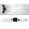Apple watch řemínek Batman - Černo-bílý znak (Rozměr 42/44/45/46/49mm)