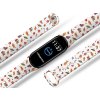 Náhradní náramek Mi band 3/4/5/6/7 Podzimní nadílka (Barevná varianta Bílá, Pro Přístroj Xiaomi Mi Band 7)