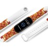Náhradní náramek Mi band 3/4/5/6/7 Kupa listí (Barva Vícebarevná, Pro Přístroj Xiaomi Mi Band 7)