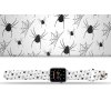 Apple watch řemínek Pavouk s pavučinou (Rozměr 42/44/45/46/49mm, barva pásku bílá)
