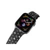 Apple watch řemínek Pavouk s pavučinou (Rozměr 42/44/45/46/49mm, barva pásku bílá)