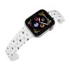 Apple watch řemínek Pavouk s pavučinou (Rozměr 42/44/45/46/49mm, barva pásku bílá)