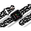 Apple watch řemínek Netopýři (Rozměr 42/44/45/46/49mm, barva pásku bílá)