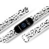 Náhradní náramek Mi band 3/4/5/6/7 Netopýři (Barevná varianta Bílá, Pro Přístroj Xiaomi Mi Band 7)