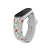 Náhradní náramek Mi band 3/4/5/6/7 Vánoční hvězda (Barevná varianta Bílá, Pro Přístroj Xiaomi Mi Band 7)