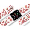 Apple watch řemínek Valentýnský (Rozměr 42/44/45/46/49mm, barva pásku bílá)