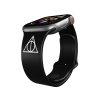 Apple watch řemínek Harry Potter - Relikvie smrti 3 (Rozměr 42/44/45/46/49mm, barva pásku bílá)