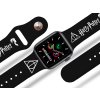 Apple watch řemínek Harry Potter - Relikvie smrti 3 (Rozměr 42/44/45/46/49mm, barva pásku bílá)