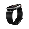 Apple watch řemínek Rick and Morty - Logo (Rozměr 42/44/45/46/49mm, barva pásku bílá)