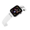 Apple watch řemínek Rick and Morty - Logo (Rozměr 42/44/45/46/49mm, barva pásku bílá)