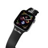 Apple watch řemínek Rick and Morty - Logo (Rozměr 42/44/45/46/49mm, barva pásku bílá)