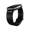 Apple watch řemínek Rick and Morty - Logo 2 (Rozměr 42/44/45/46/49mm, barva pásku bílá)